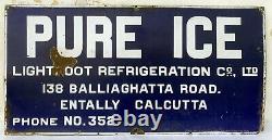 Collectible Vintage Porcelain Enamel Original Sign Board Real Antique Old Sign