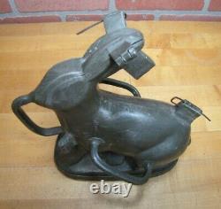E&Co NY Antique Easter Bunny Rabbit Banquet Ice Cream Chocolate Mold 3 Pc Body