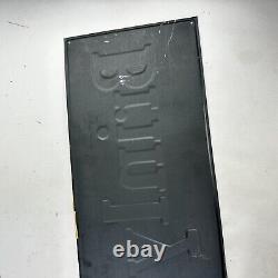 Early 1930's Antique New Old Stock Brinly Plow Farm Sign Tin Advertising Dealer
