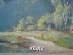 Early California Painting Antique Impressionist Landscape American 1930's Old