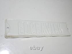 Edgewater 6 X 24 Vintage Old Street Sign Used