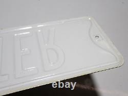 Edgewater 6 X 24 Vintage Old Street Sign Used