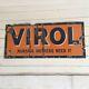 Enamel Sign Virol Antique Collectable Advertising Old Sign Original 1920s