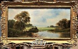 FINE OIL PAINTING By DAVID BATES ANTIQUE 19th CENTURY BRITISH OLD MASTER PIECE