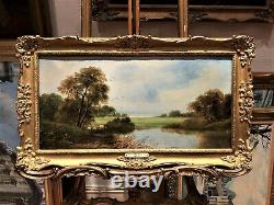 FINE OIL PAINTING By DAVID BATES ANTIQUE 19th CENTURY BRITISH OLD MASTER PIECE