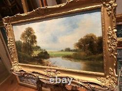 FINE OIL PAINTING By DAVID BATES ANTIQUE 19th CENTURY BRITISH OLD MASTER PIECE