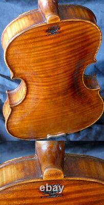Fine 4/4 Master Old Bohemian violin, Hand Signed c. 1950 Fiddle