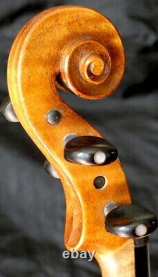 Fine 4/4 Master Old Bohemian violin, Hand Signed c. 1950 Fiddle