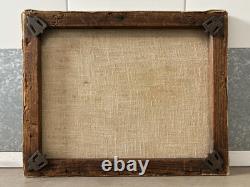 Fine Antique Old 19th c. Floral Flowers Fruit Still Life Oil Painting, Signed