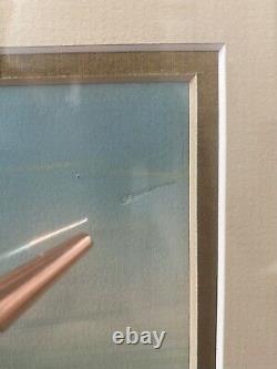 Fine Antique Old ORIENTALIST Arab Desert Landscape Painting, Signed 1920s