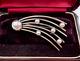 Halley's Comet Rare Antique Brooch Old Estate Sterling Silver Shooting Star Sign