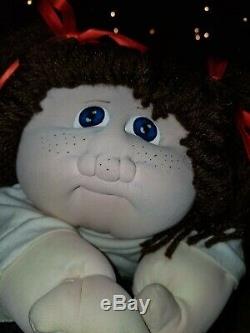 HAND SIGNED 79Cabbage Patch Kids/Little PeopleSOFT SCULPTUREOld Vintage Doll