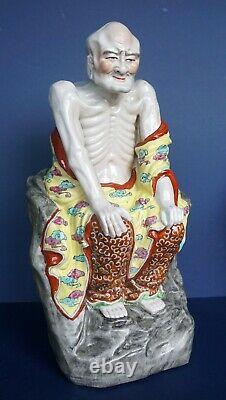 Hard to Find Old Item Jingdezhen Porcelain Emancipated Buddha Marked