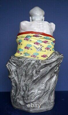 Hard to Find Old Item Jingdezhen Porcelain Emancipated Buddha Marked