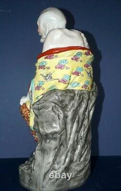 Hard to Find Old Item Jingdezhen Porcelain Emancipated Buddha Marked