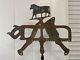 Historic Antique Old 1880s American Folk Art Butcher Trade Sign Weathervane