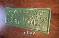 IRBY BROS Gulfport MISS Sign Tag License Plate Antique New Old Stock