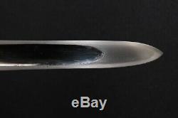 (IR-80) Old YARI Blade 22cm (8.66inch) BI sign MUROMACHI