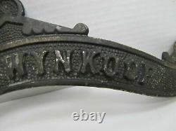 ISAAC WYNKOOP Antique Plaque Marker Sign Equipment Machinery Nameplate Ad