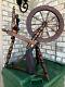 I-leight, One-of-a-kind Authentic Flax Spinning Wheel Original, Old Salem Nc