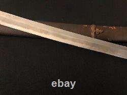 Japanese WW2 Army Sword -Antique/Old WWII Samurai Katana -SIGNED & DATED