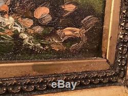 LISTED Henry Hulsmann Impressionist Landscape Old Antique Oil Painting