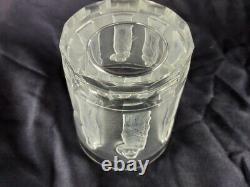 Lalique Femmes Antiques Flat Tumbler Double Old Fashioned Whiskey Glass