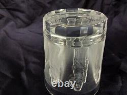 Lalique Femmes Antiques Flat Tumbler Double Old Fashioned Whiskey Glass