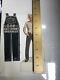 Lee Riders Cowboy Jean Overalls Die Cut Stand Up Sign Nos & Denim Overalls
