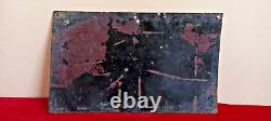 Madura Coats Treads Antique Vintage Advt Tin Enamel Porcelain Sign Board Old E90