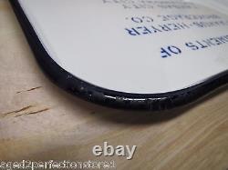 McManus Heryer Brokerage Co Antique Enamel Porcelain Tray advertising sign old