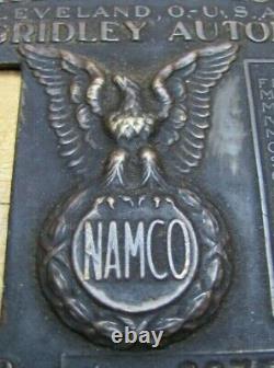 NATIONAL ACME Co CLEVELAND O USA NAMCO Old Advertising Nameplate Sign Plaque