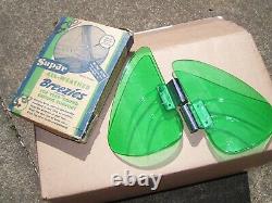 NOS Vintage Original Supar Accessory Wind Breezies Air Deflectors GM window wing