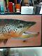 Native Trout Fish Art / Old Wood /signed By Artist Bryce Lund / Wild Trout