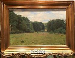 OIL PAINTING FINE GEORG SELIGMANN ANTIQUE 19 / 20th CENTURY Danish OLD MASTER