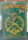 Old 1940-50s Large Metal Hunting Sign Cedar Hill Hunt Club Beaver Dam Wisconsin