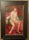 Old Antique Listed Artist Fine Art Nude Oil Painting Ashcan School Style Artwork