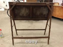 Old 39 x 36 stand up vtg chalkboard sign school wood As Is Americana Standing