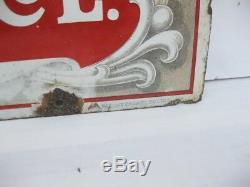 Old Antique Enamel Sign Insurance Plate Sign Plaque Advert Midland Textile