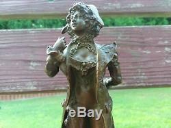 Old Antique Franz Bergman Cold Painted Bronze Statues Signed Rare