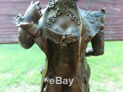 Old Antique Franz Bergman Cold Painted Bronze Statues Signed Rare