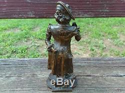 Old Antique Franz Bergman Cold Painted Bronze Statues Signed Rare