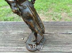 Old Antique Franz Bergman Cold Painted Bronze Statues Signed Rare