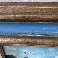 Old Antique OIL PAINTING Mountain Daisies Alice Grimmer 1986 Sign Canvas Framed