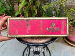 Old Antique Original Dunhill Cigarette Adv Sign Tin Box
