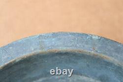 Old Antique Primitive Hand Wrought Plates Bowls Cookware Kitchenware Signed 19th