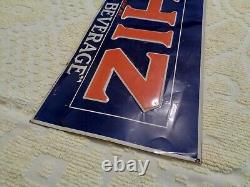 Old Antique Vintage ORIGINAL 1928- 1935 Whiz Soda Tacker Tin Sign NOT take a