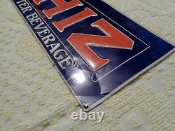 Old Antique Vintage ORIGINAL 1928- 1935 Whiz Soda Tacker Tin Sign NOT take a
