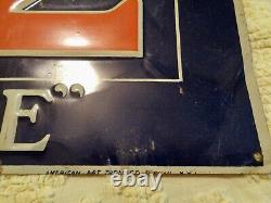 Old Antique Vintage ORIGINAL 1928- 1935 Whiz Soda Tacker Tin Sign NOT take a