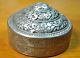 Old Bhutanese Timmi Silver Box/antique Collectibles/unique Signs